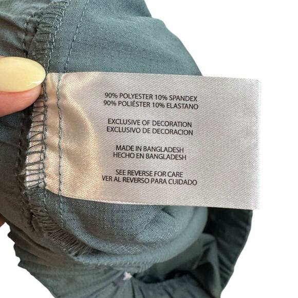 Eddie Bauer Gray Guide Ripstop Moisture Wicking Pull On Outdoor Athletic Shorts - Picture 6 of 7